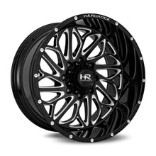 Load image into Gallery viewer, Aluminum Wheels BlackTop Xposed 20x10 6x139.7 -19 108 Gloss Black Milled Hardrock Offroad