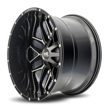 Load image into Gallery viewer, Aluminum Wheels Affliction 24x14 6x135/139.7 -76 108 Gloss Black Milled Hardrock Offroad