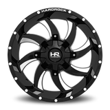 Aluminum Wheels Devious 20x10 6x135/139.7 -19 108 Gloss Black Milled Hardrock Offroad