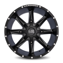 Load image into Gallery viewer, Aluminum Wheels Hardcore 20x12 8x165.1 -44 125.2 Satin Black Milled Hardrock Offroad