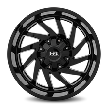 Load image into Gallery viewer, Aluminum Wheels Crusher 20x10 8x170 -19 125.2 Gloss Black Hardrock Offroad