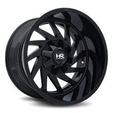 Load image into Gallery viewer, Aluminum Wheels Crusher 20x12 8x180 -44 124.3 Gloss Black Hardrock Offroad