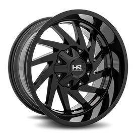 Aluminum Wheels Crusher 20x9 8x170 0 125.2 Gloss Black Hardrock Offroad