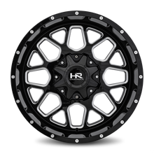 Load image into Gallery viewer, Aluminum Wheels Gunner 20x10 8x165.1 -19 125.2 Gloss Black Milled Hardrock Offroad