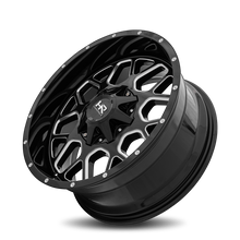 Load image into Gallery viewer, Aluminum Wheels Gunner 20x9 6x135/139.7 0 108 Gloss Black Milled Hardrock Offroad