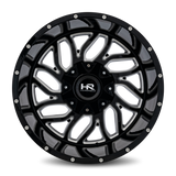 Aluminum Wheels Destroyer 20x12 5x150/139.7 -51 110.3 Gloss Black Hardrock Offroad