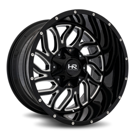 Aluminum Wheels Destroyer 20x12 5x150/139.7 -51 110.3 Gloss Black Hardrock Offroad