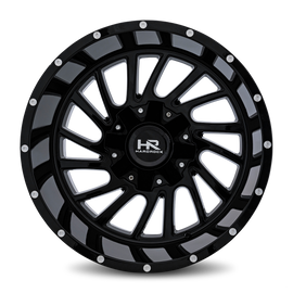 Aluminum Wheels Overdrive 20x12 6x135/139.7 -51 108 Gloss Black Hardrock Offroad