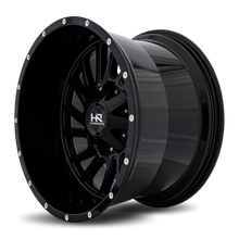 Load image into Gallery viewer, Aluminum Wheels Overdrive 20x12 6x135/139.7 -51 108 Gloss Black Hardrock Offroad