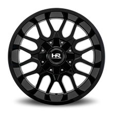 Load image into Gallery viewer, Aluminum Wheels Commander 20x12 5x127/139.7 -51 87 Gloss Black Hardrock Offroad