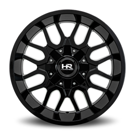 Aluminum Wheels Commander 20x12 5x127/139.7 -51 87 Gloss Black Hardrock Offroad