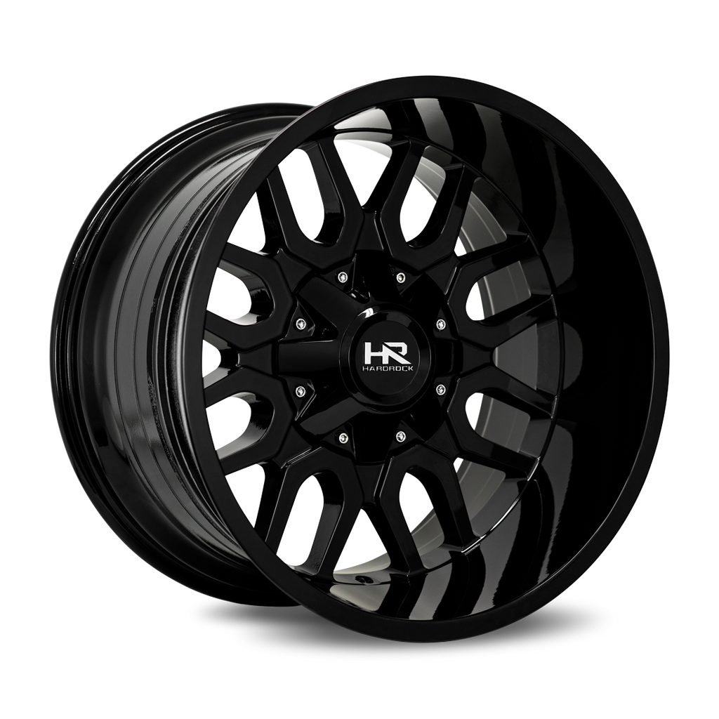 Aluminum Wheels Commander 20x12 5x127/139.7 -51 87 Gloss Black Hardrock Offroad