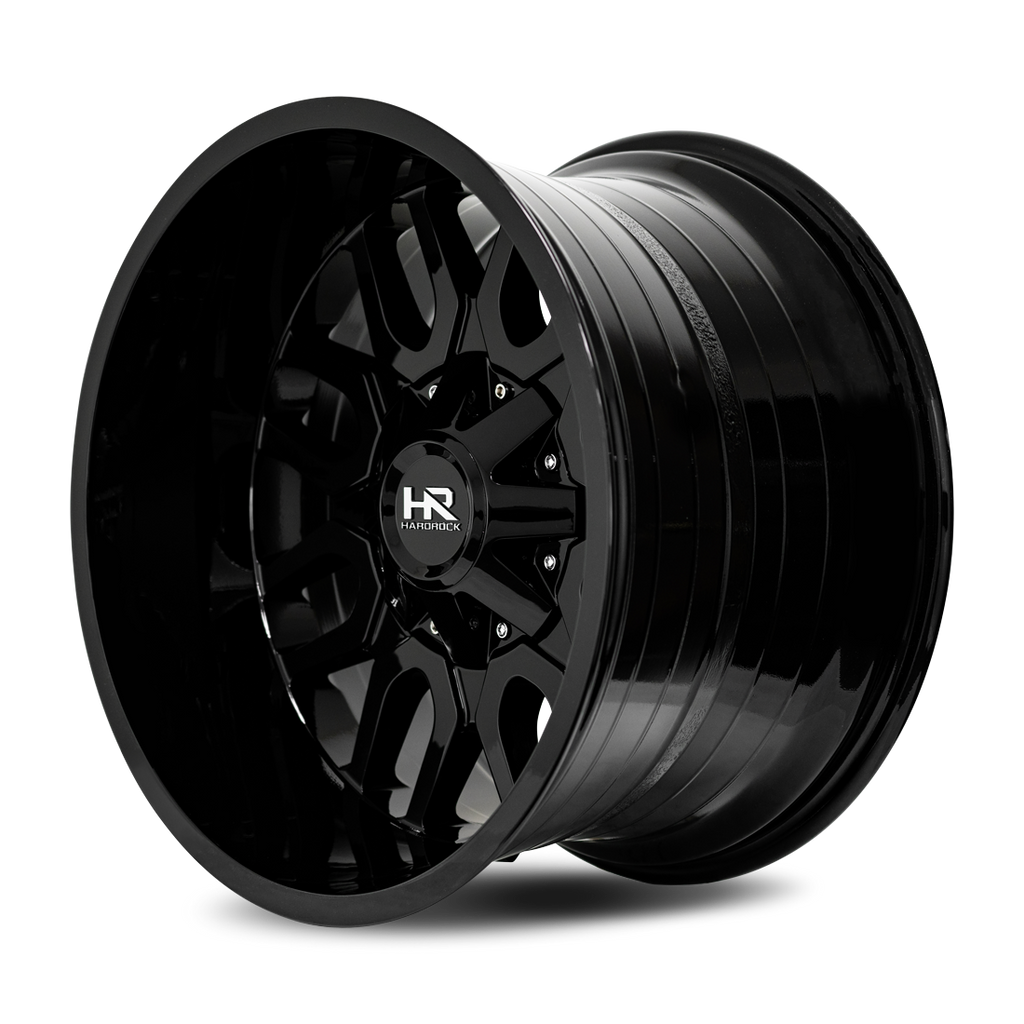 Aluminum Wheels Commander 20x12 5x150/139.7 -51 110.3 Gloss Black Hardrock Offroad