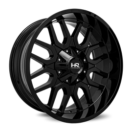 Aluminum Wheels Commander 22x10 5x139.7/150 -19 108 Gloss Black Hardrock Offroad