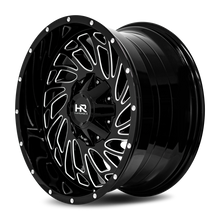 Load image into Gallery viewer, Aluminum Wheels Attack 20x10 8x170 -19 125.2 Gloss Black Milled Hardrock Offroad