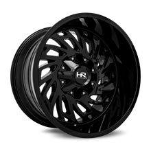 Load image into Gallery viewer, Aluminum Wheels Attack 20x12 8x170 -51 125.2 Gloss Black Hardrock Offroad
