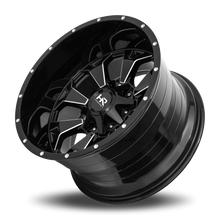 Load image into Gallery viewer, Aluminum Wheels Devastator 20x10 6x135/139.7 -19 108 Gloss Black Milled Hardrock Offroad