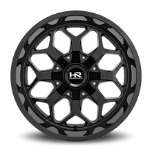 Load image into Gallery viewer, Aluminum Wheels Indestructible 20x10 5x150/139.7 -19 110.3 Gloss Black Hardrock Offroad