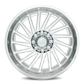 Aluminum Wheels H905 22x12 8x165.1 -51 125.2 Polish - Left Hand Hardrock Offroad