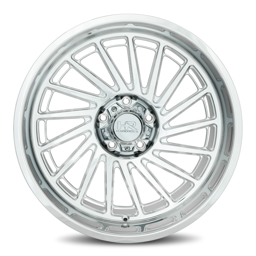 Aluminum Wheels H905 22x12 8x165.1 -51 125.2 Polish - Right Hand Hardrock Offroad