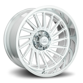 Aluminum Wheels H905 22x12 6x139.7 -51 108 Polish - Right Hand Hardrock Offroad