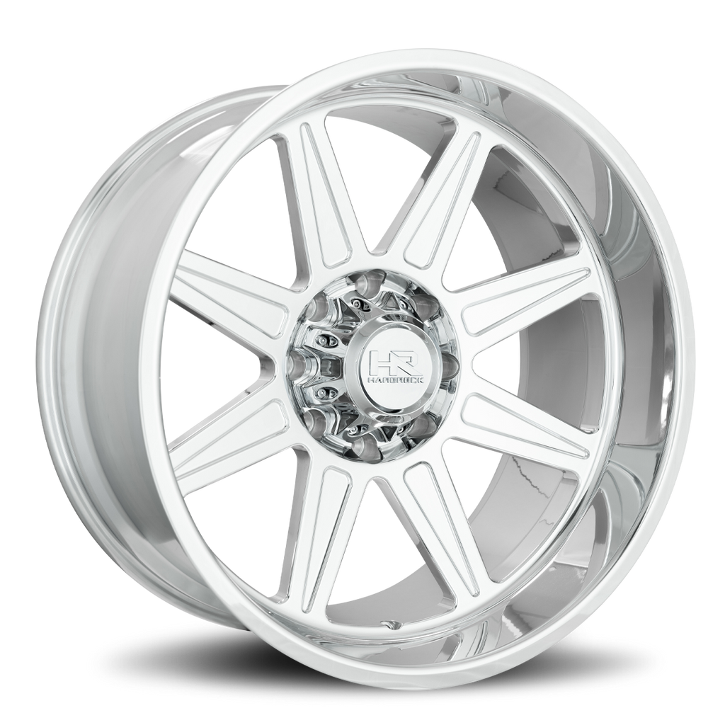 Aluminum Wheels H906 22x12 6x135 -51 87.1 Polish Hardrock Offroad