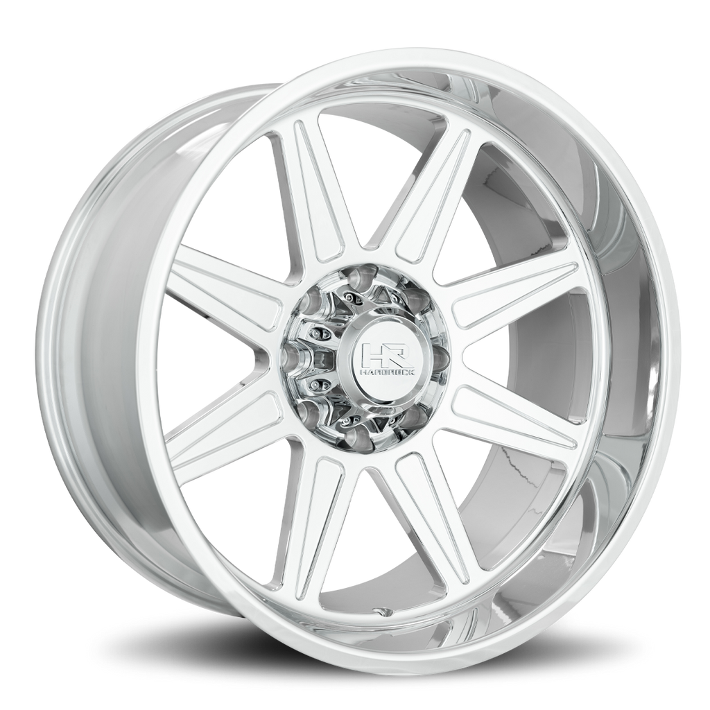Aluminum Wheels H906 22x12 5x139.7 -51 87 Polish Hardrock Offroad