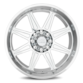 Aluminum Wheels H906 24x12 5x139.7 -51 87 Polish Hardrock Offroad