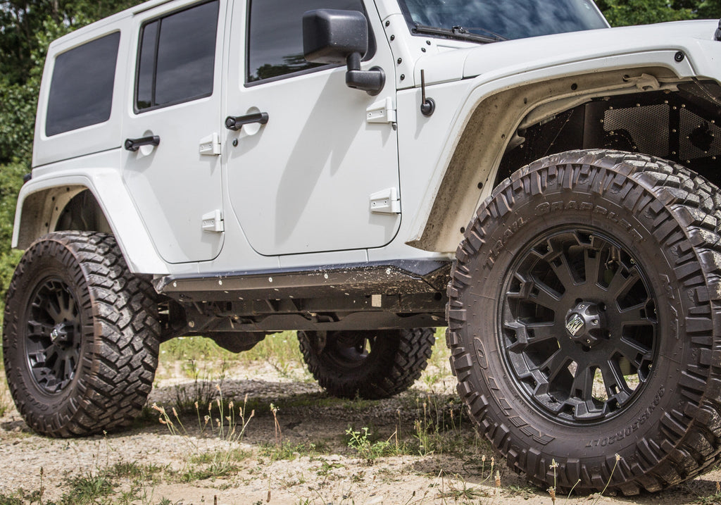 Jeep Wrangler JK 4 Door Rocker Guard - CrawlTek Revolution