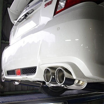 INVIDIA Q300 Ti-TIP EXHAUST: IMPREZA STI SEDAN 2011-14