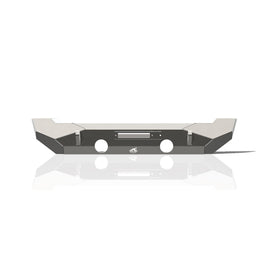 Jeep Wrangler JK Pyro Midwidth Front Bumper - Steel - CrawlTek Revolution