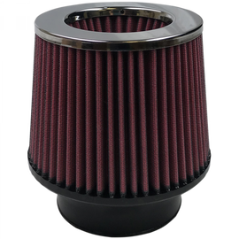 Air Filter For Intake Kits 75-1534,75-1533 Oiled Cotton Cleanable Red