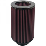 Air Filter For Intake Kits 75-2556-1 Oiled Cotton Cleanable Red