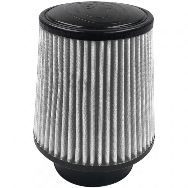 Air Filter For Intake Kits 75-5008 Dry Cotton Cleanable White