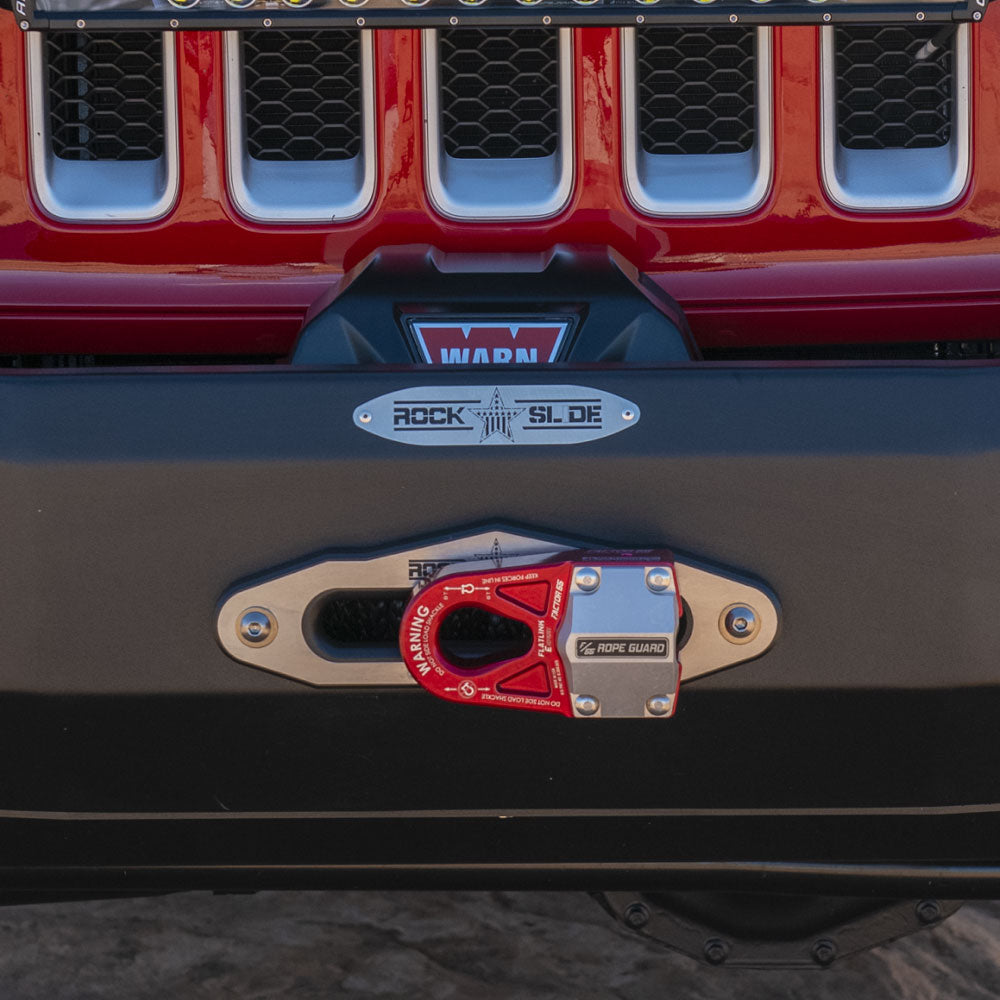 Aluminum Winch Fairlead For RSE Front Bumpers With Synthetic Winch Lines