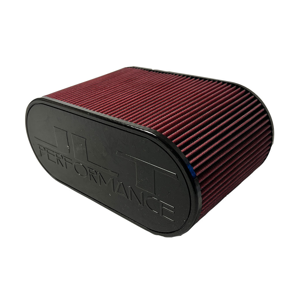 S & B Air Filter 4x12 Inch Oval - Red Oil