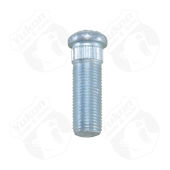 Axle Stud 1 15/32 Inch X 1/2 Inch -20 0.535 Inch Knurl Diameter -