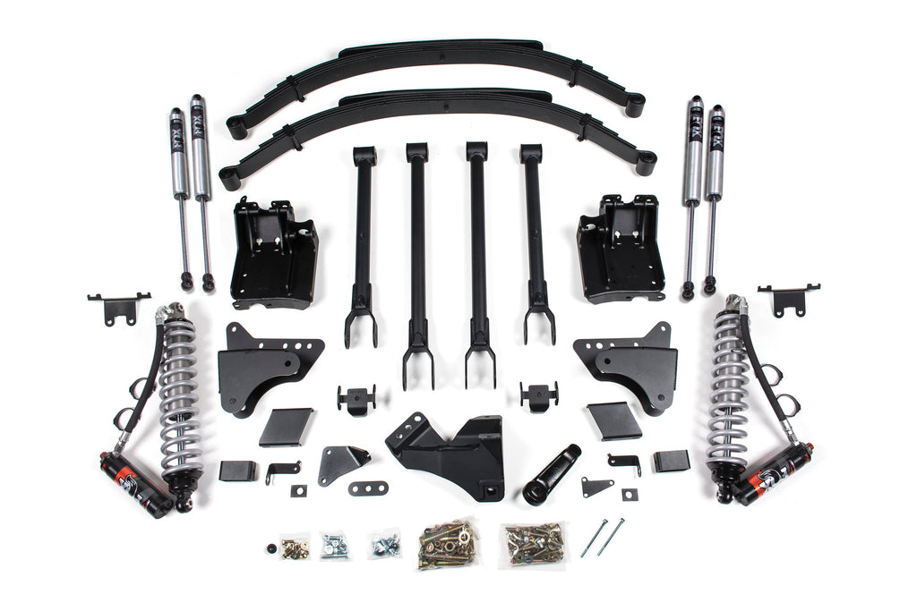 8 Inch Lift Kit | 4-Link & FOX 2.5 Performance Elite Coil-Over Conversion | Ford F250/F350 Super Duty (11-16) 4WD