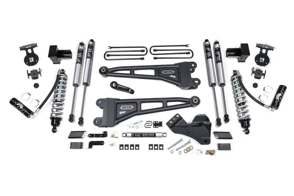 5 Inch Lift Kit w/ Radius Arm | FOX 2.5 Coil-Over Conversion | Ford F250/F350 Super Duty (20-22) 4WD | Diesel