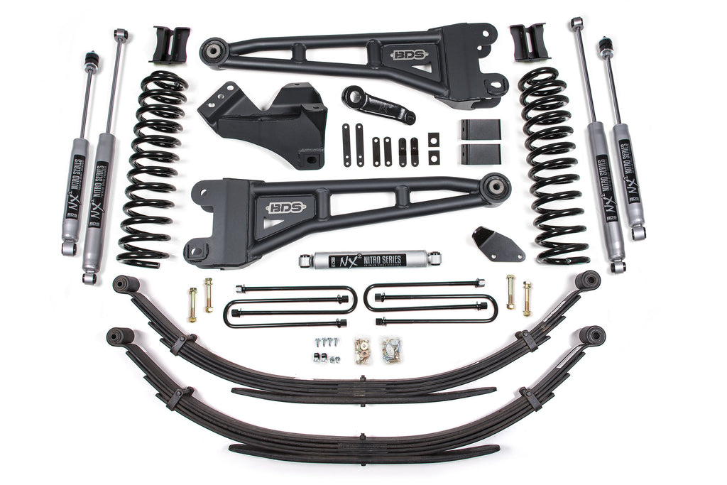 4 Inch Lift Kit w/ Radius Arm | Ford F250/F350 Super Duty (08-10) 4WD | Gas