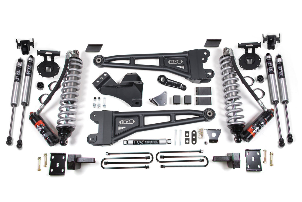 6 Inch Lift Kit w/ Radius Arm | FOX 2.5 Performance Elite Coil-Over Conversion | Ford F250/F350 Super Duty (08-10) 4WD | Diesel