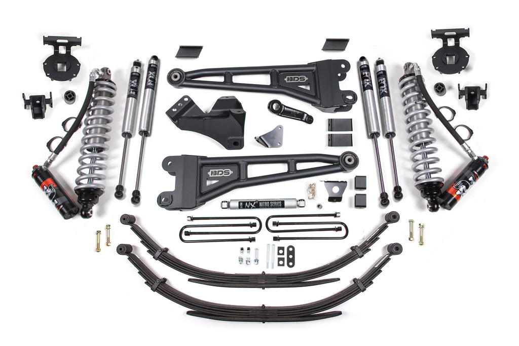6 Inch Lift Kit w/ Radius Arm | FOX 2.5 Performance Elite Coil-Over Conversion | Ford F250/F350 Super Duty (05-07) 4WD | Diesel
