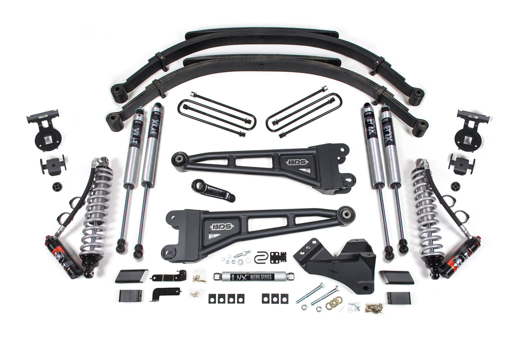 5 Inch Lift Kit w/ Radius Arm | FOX 2.5 Coil-Over Conversion - Performance Elite | Ford F250/F350 Super Duty (2023) 4WD | Diesel