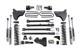 6 Inch Lift Kit w/ 4-Link | Ford F250/F350 Super Duty (05-07) 4WD | Gas