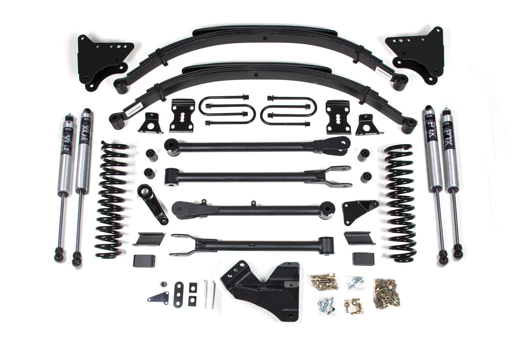 4 Inch Lift Kit w/ 4-Link | Ford F250/F350 Super Duty (11-16) 4WD | Diesel