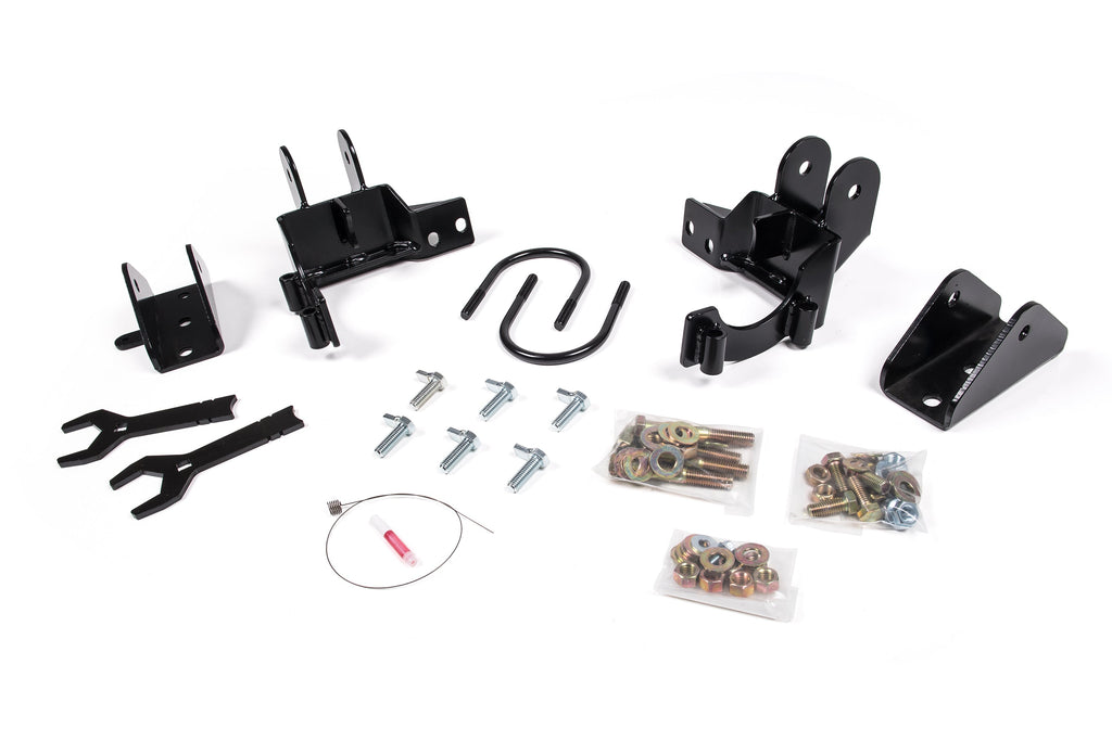 Recoil Traction Bar Mounting Kit | Chevy Silverado and GMC Sierra 2500HD / 3500HD (11-19) | SRW/DRW