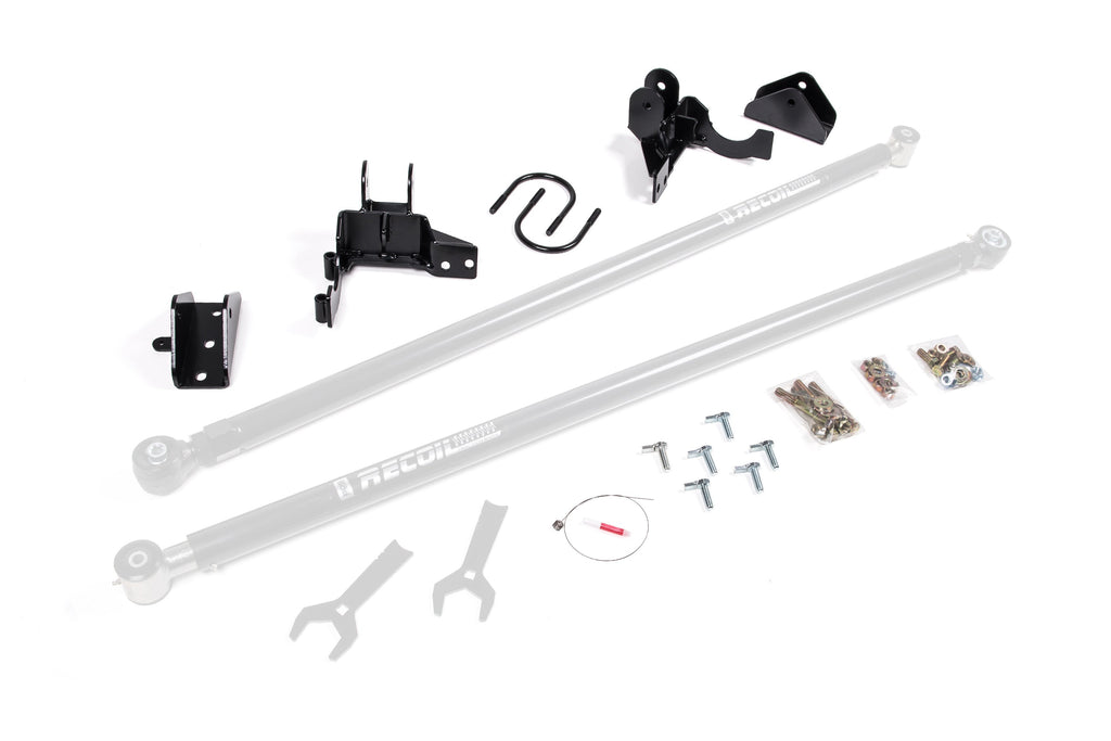 Recoil Traction Bar Mounting Kit | Chevy Silverado and GMC Sierra 2500HD / 3500HD (11-19) | SRW/DRW