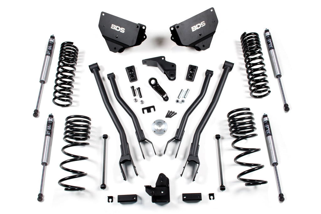 4 Inch Lift Kit w/ 4-Link | Ram 2500 (14-18) 4WD | Gas