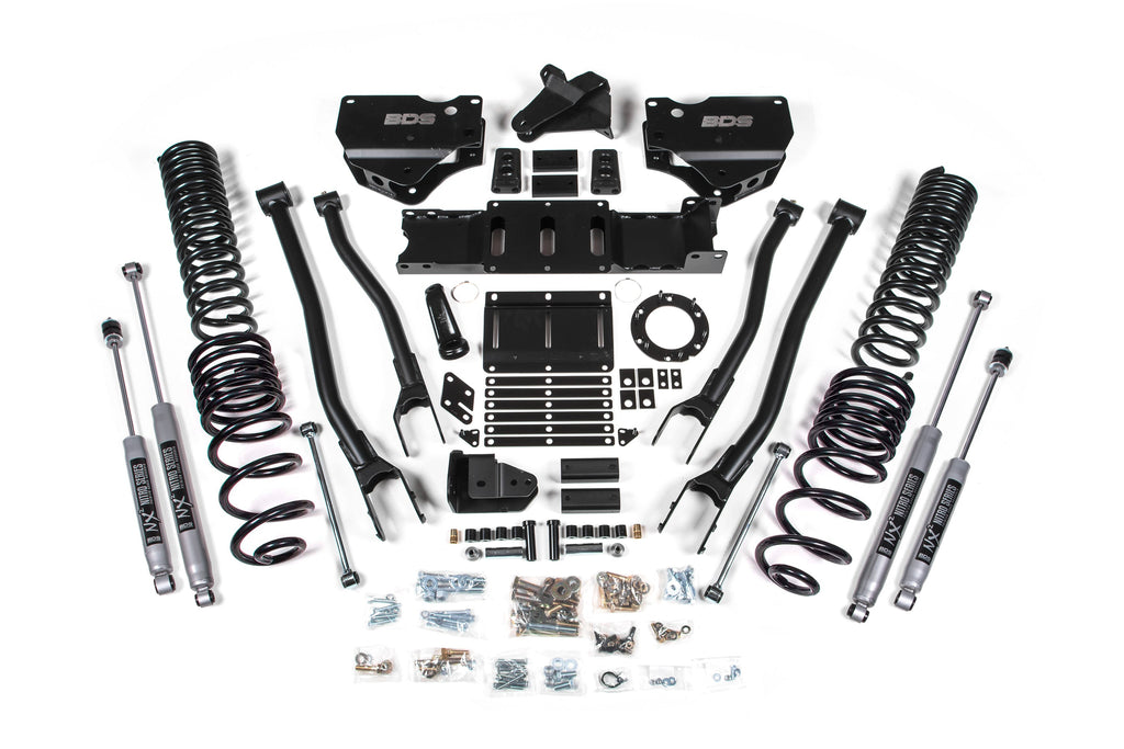 4 Inch Lift Kit w/ 4-Link | Ram 2500 (19-24) 4WD | Gas