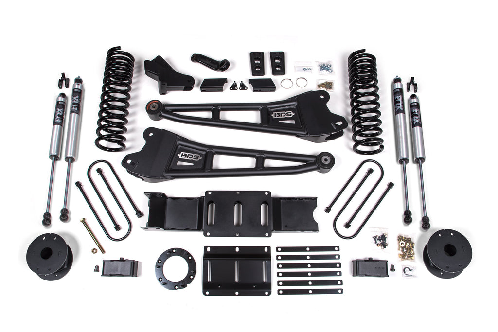 4 Inch Lift Kit w/ Radius Arm | Ram 3500 w/ Rear Air Ride (19-23) 4WD | Gas